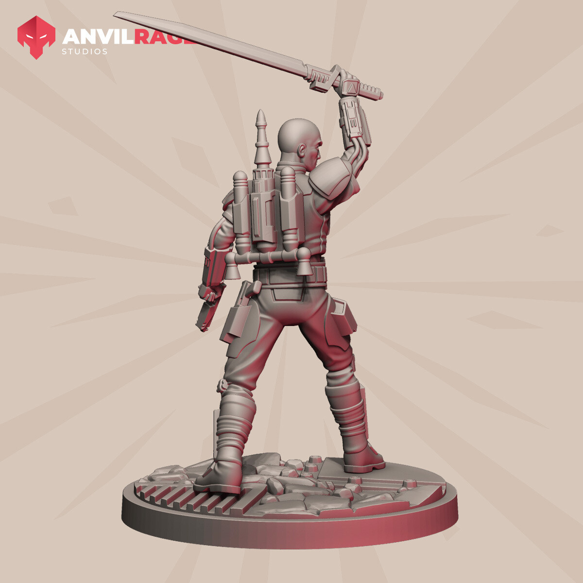 Shattered Hero - Death Watch Commander