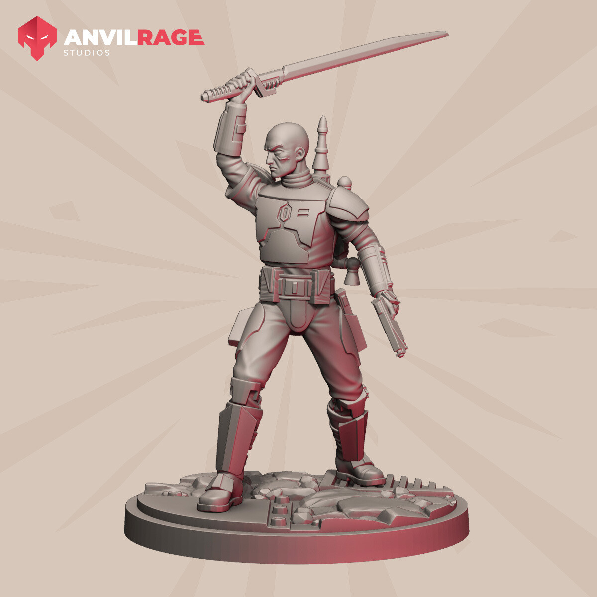 Shattered Hero - Death Watch Commander