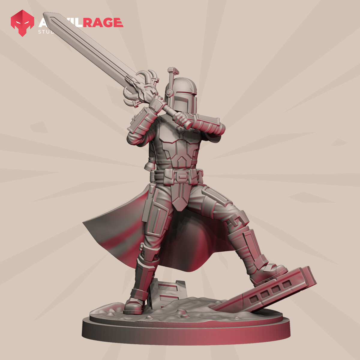Shattered Hero - Mercenary Blademaster