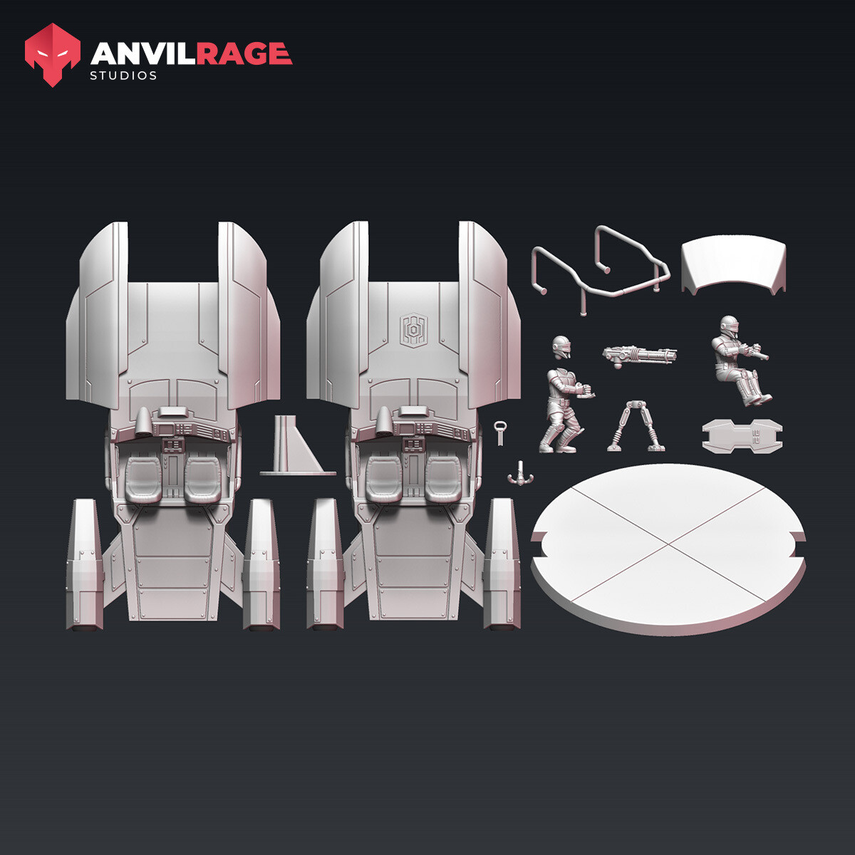 Peacekeeper's Sentinel Landspeeder