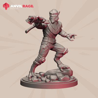 Rebellious Bulky Alien