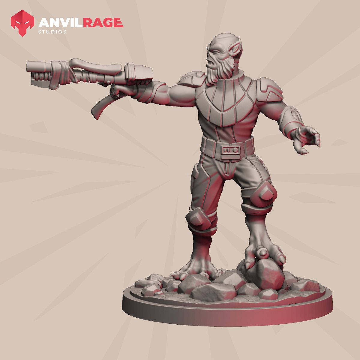 Rebellious Bulky Alien