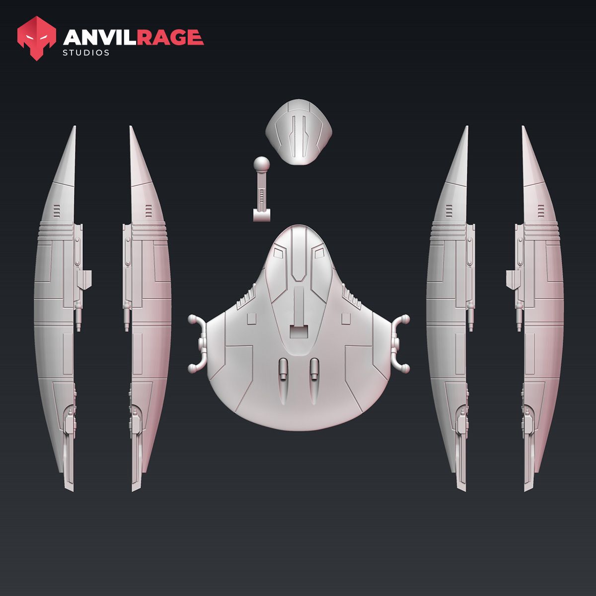 Clanker Starfighter Droid