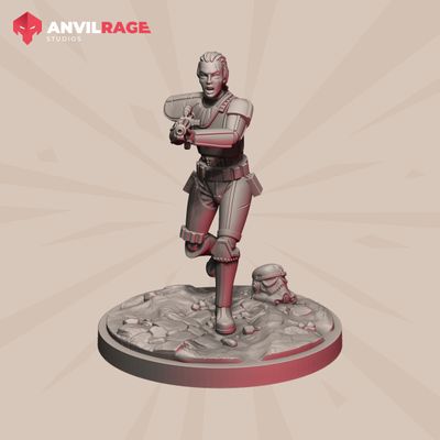 Female Stormsoldier Captain