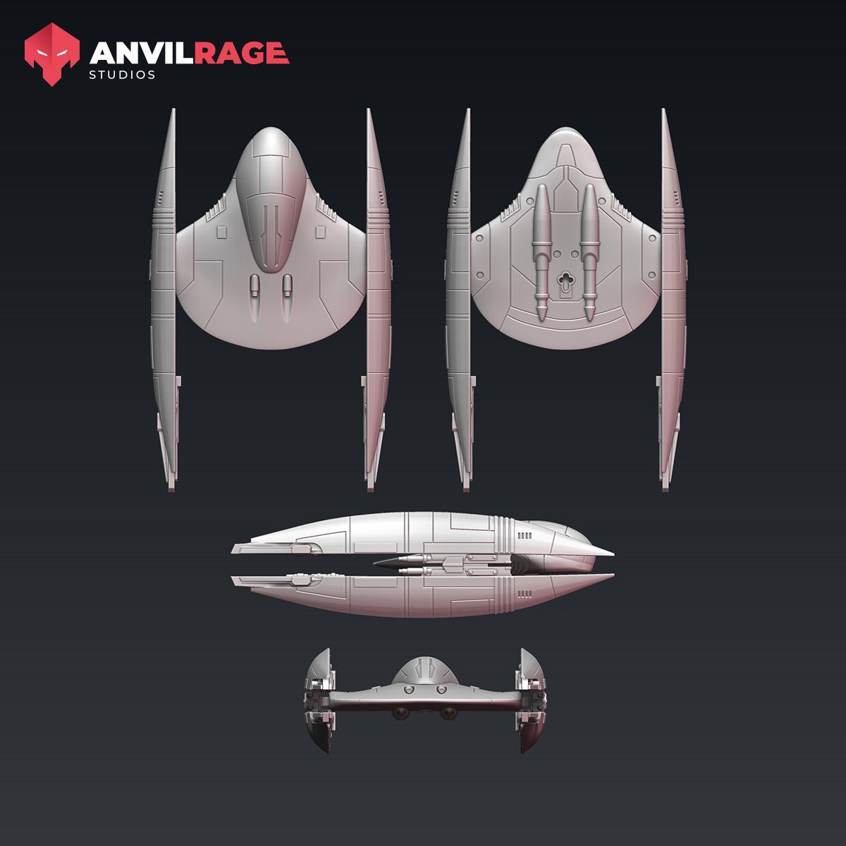 Clanker Starfighter Droid