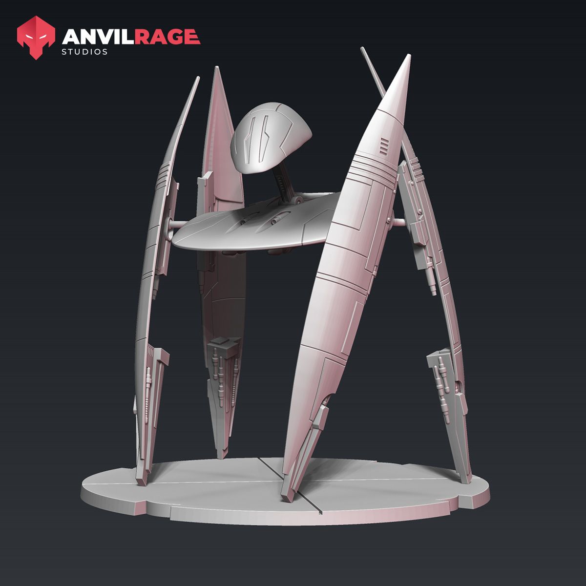 Clanker Starfighter Droid