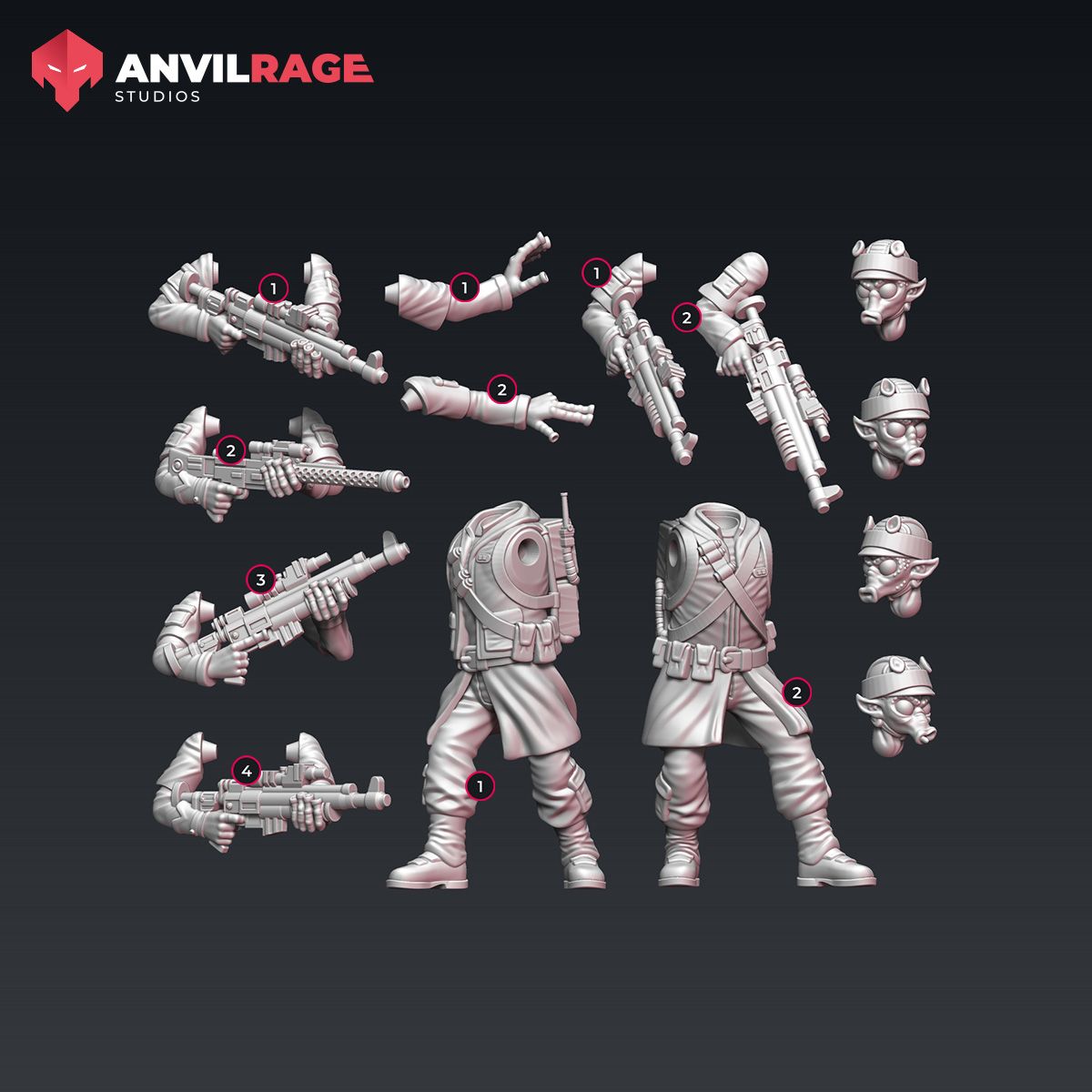 Rebellion Rodian Soldiers