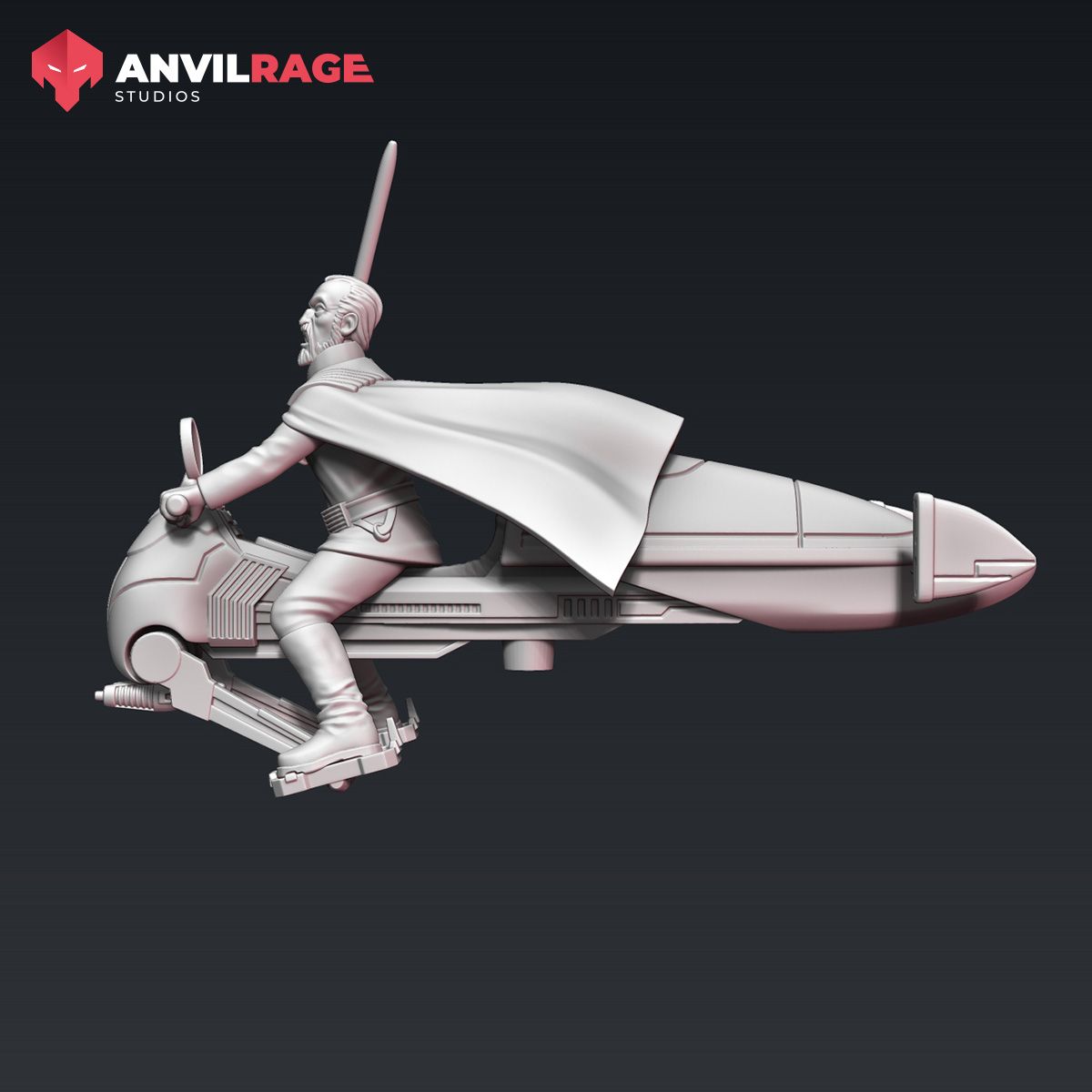 Count Drookula On Speeder