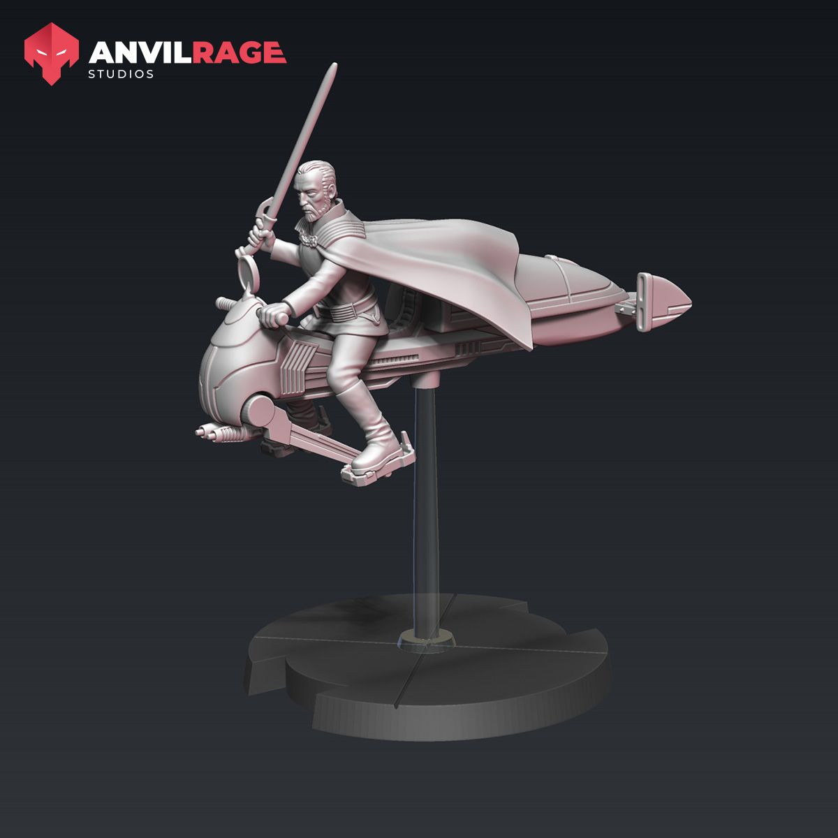 Count Drookula On Speeder