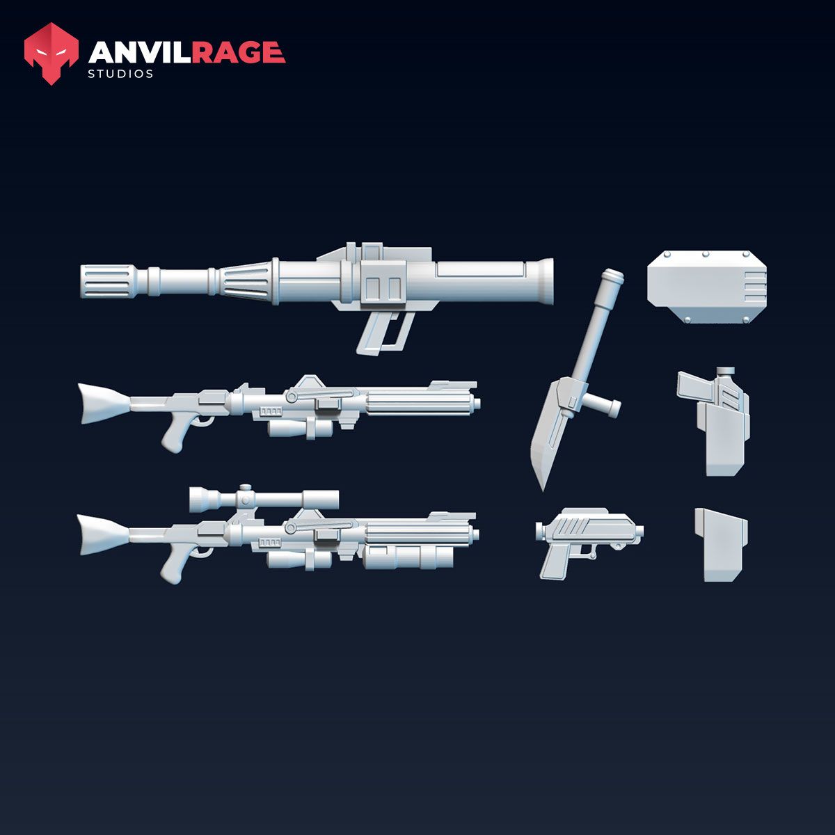 Galactic Legions Vol.1 Weapon Pack