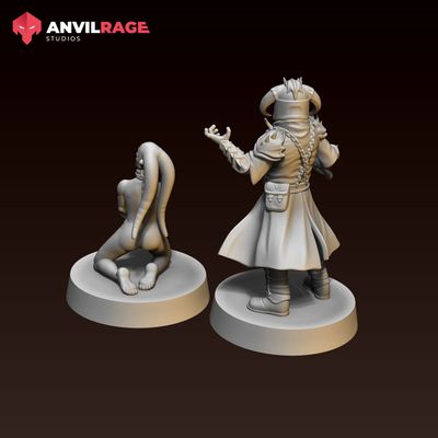 Dragon Priest and Slave
