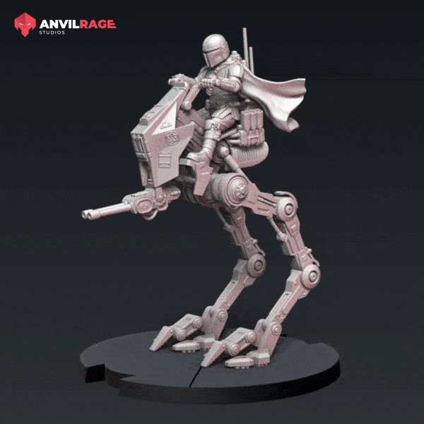 Mercenary Hero on Walker