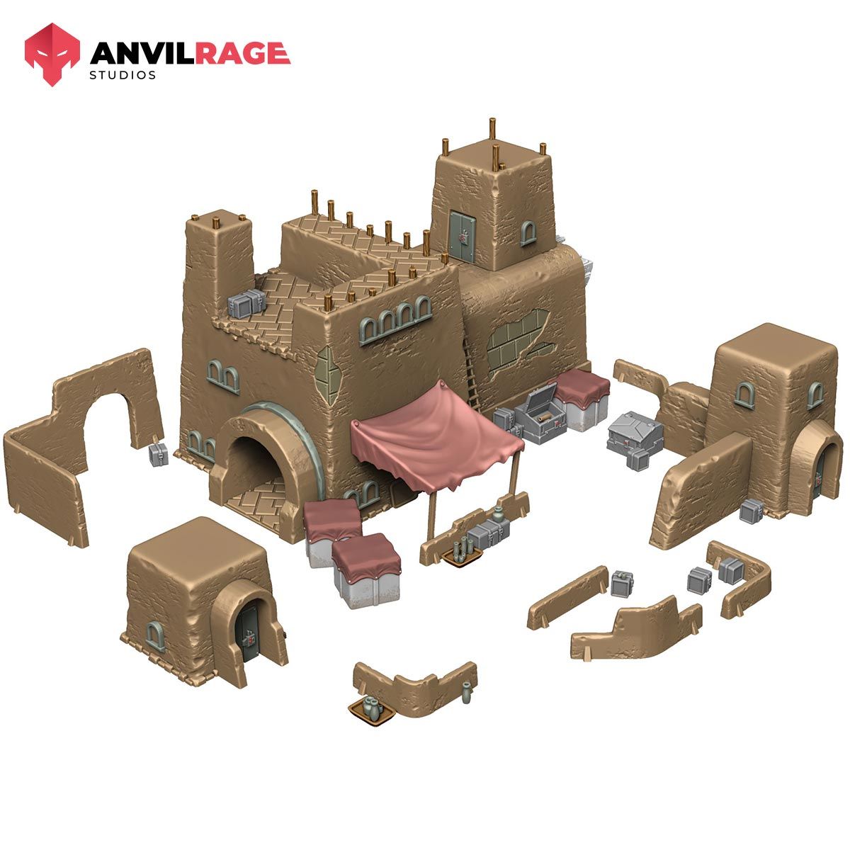Jawa Rebel Base – Terrain Set