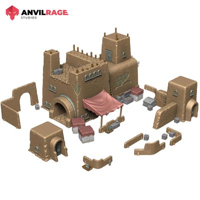 Jawa Rebel Base – Terrain Set