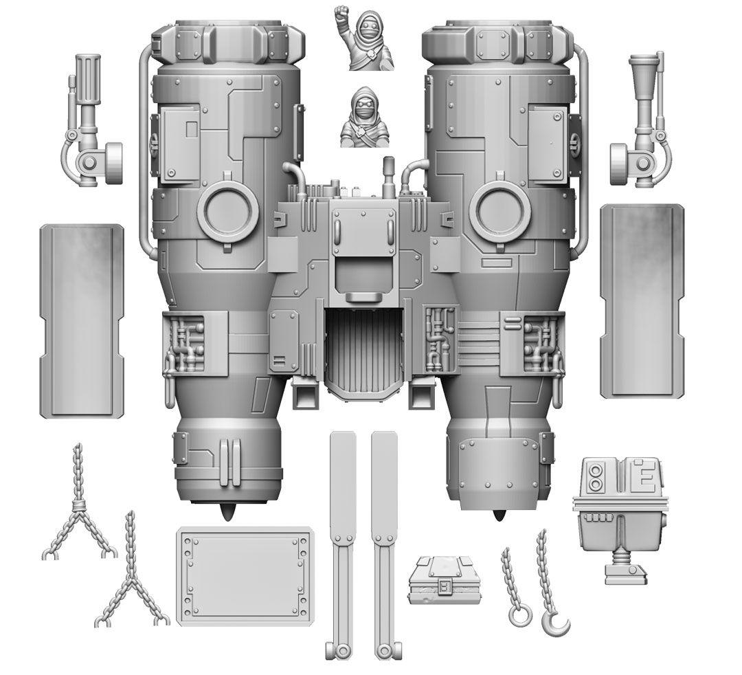 Scrap Air Speeder