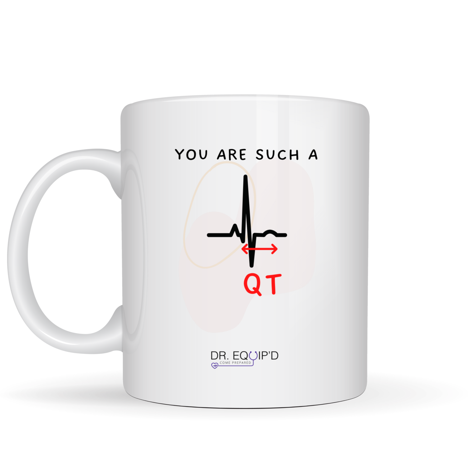 ECG QT Mug in a gift box