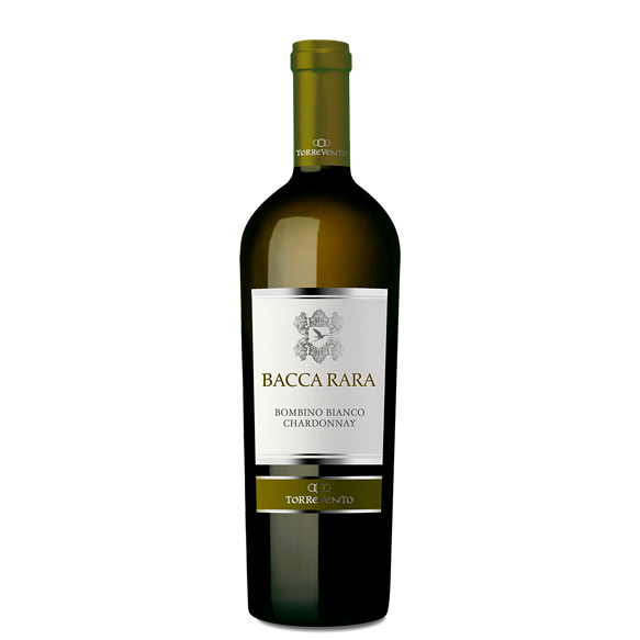 Torrevento Bacca Rara Bombino bianco Chardonnay Puglia IGT