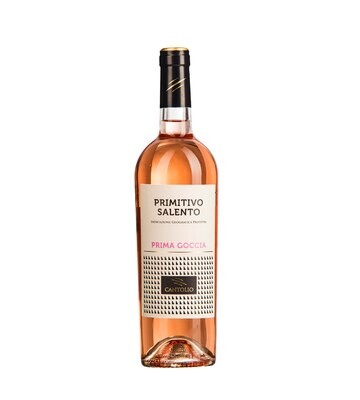 Cantolio PRIMA GOCCIA Primitivo del Salento Rosato IGP