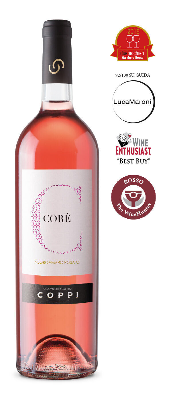 Coppi Coré Negroamaro rosato I.G.P. Salento