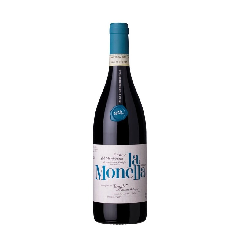 Braida LA MONELLA Barbera del Monferrato frizzante DOC.