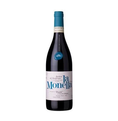 Braida LA MONELLA Barbera del Monferrato frizzante DOC.