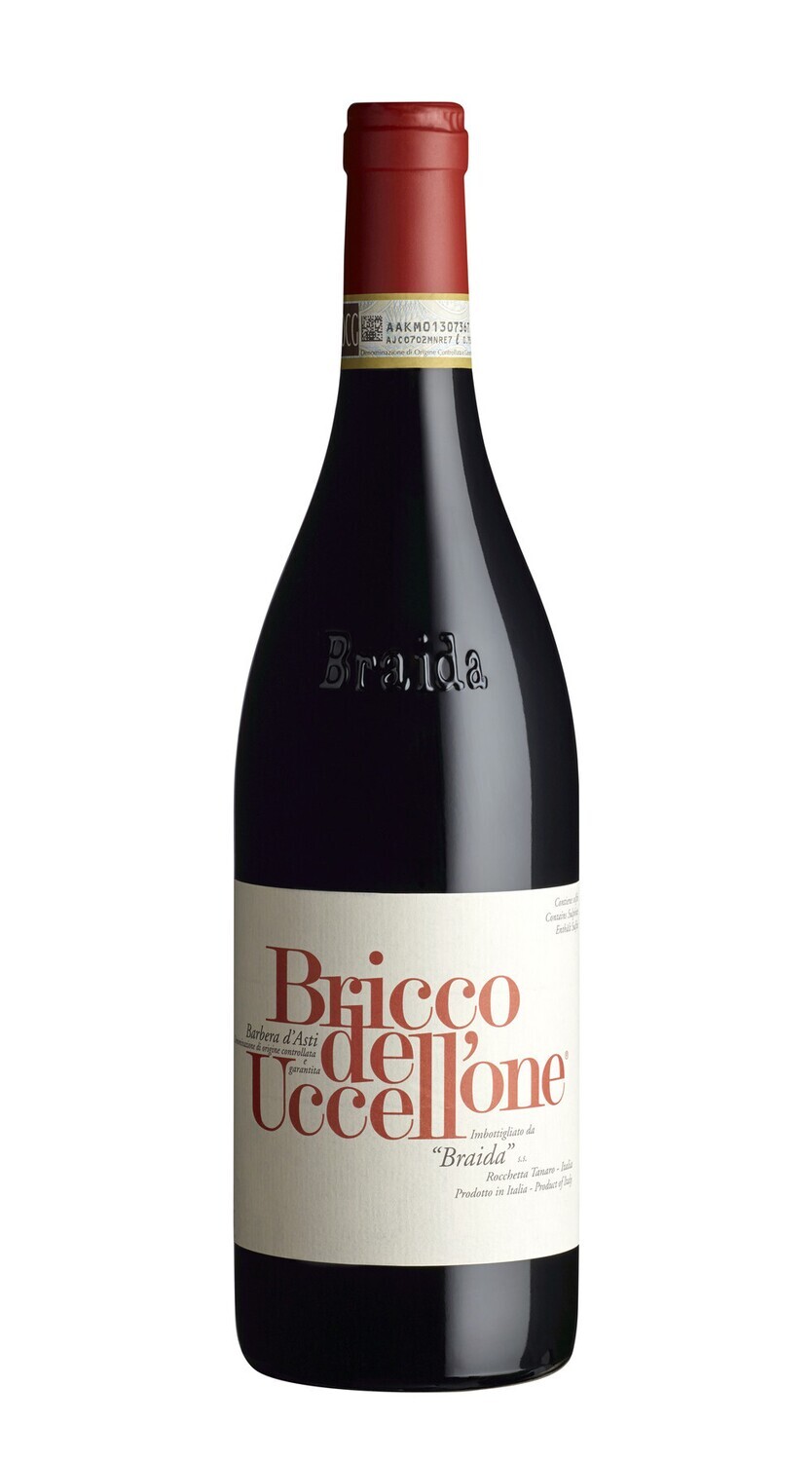 Braida Bricco dell’Uccellone Barbera d’Asti DOCG.
