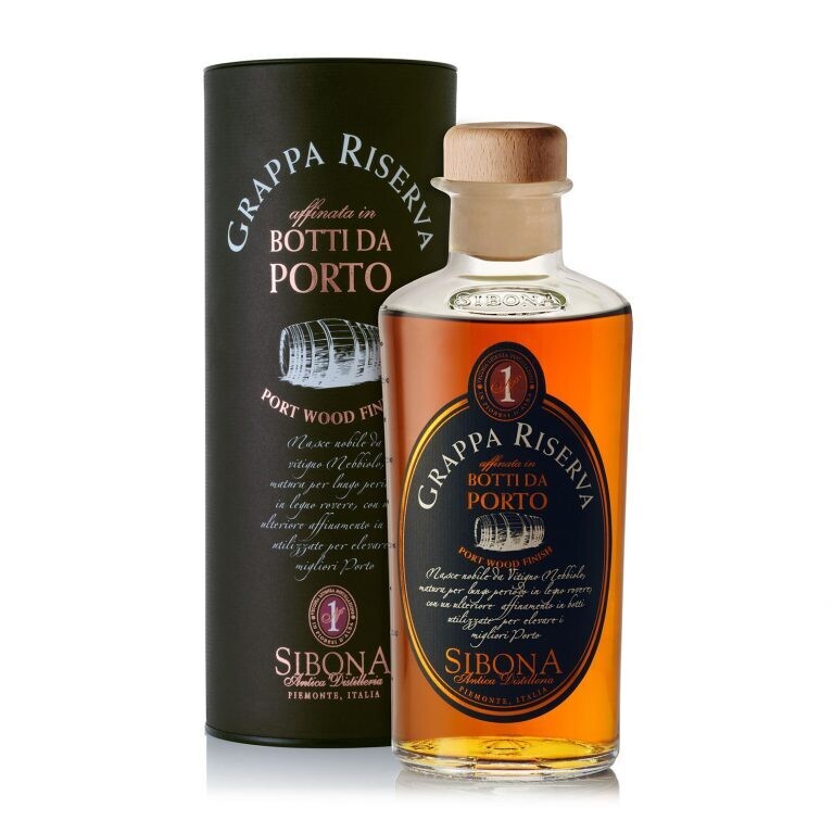 Sibona GRAPPA RISERVA IN BOTTI DA PORTO
