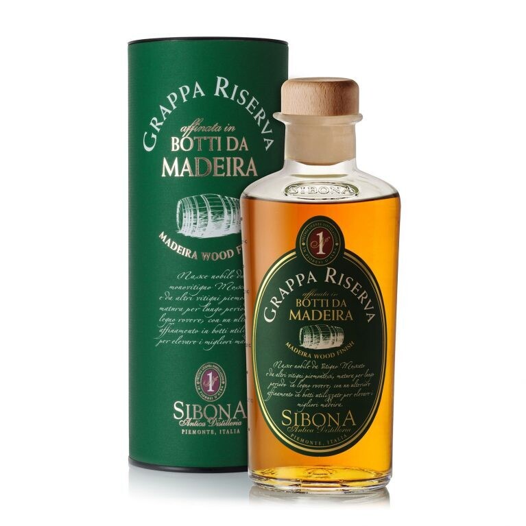 Sibona GRAPPA RISERVA IN BOTTI DA MADEIRA