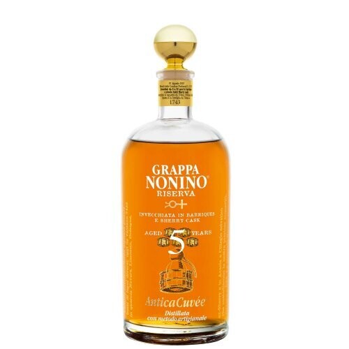 Nonino Grappa Riserva Aged 5 Years Antica Cuvée