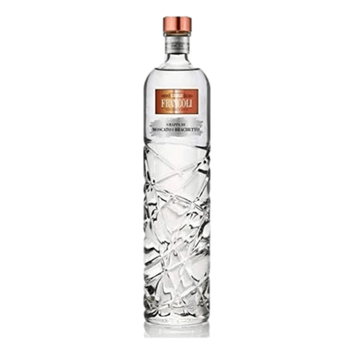Francoli Grappa Bianca Sorsi di luce Moscato e Brachetto