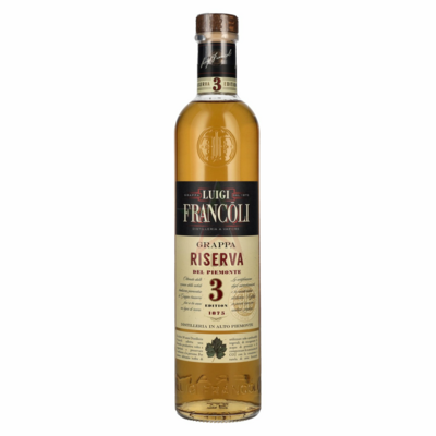 Francoli Grappa del Piemonte Riserva 3 Anni