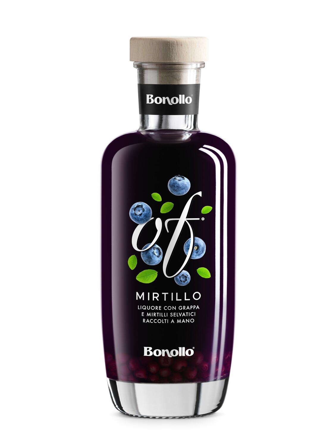 BONOLLO GRAPPA E MIRTILLI SELVATICI RACCOLTI A MANO