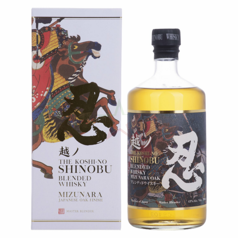The Koshi-No Shinobu Blended Whisky Mizunara Oak Finish