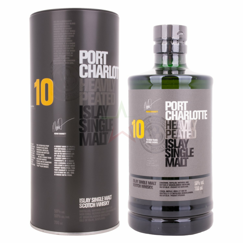 Port Charlotte 10 Years Old Heavily Peated Islay Single Mal