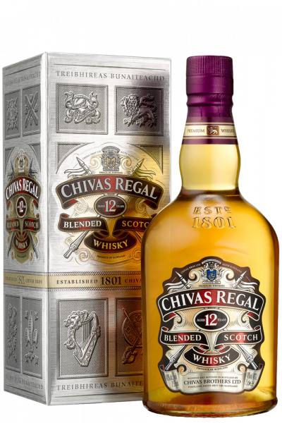 Chivas Regal Blended Scotch Whisky 12 Anni