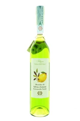 Rosolio di Salvia e Limone (limoncello verde)
