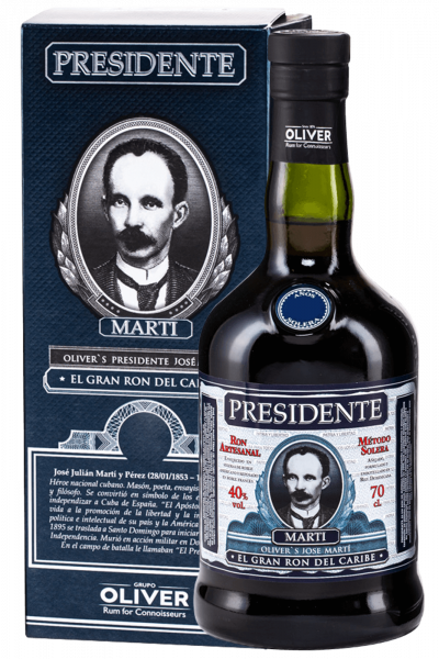 Rum Presidente Marti Añejo 19 Anos Solera