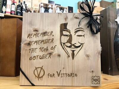 INCISIONE SU CASSETTE IN LEGNO
---PERSONALIZZATA---