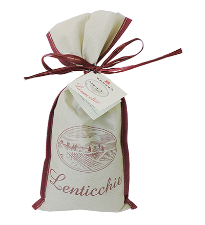 BREZZO Lenticchie – sacchetto tela