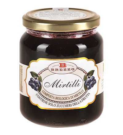 BREZZO COMPOSTA MIRTILLI BIO