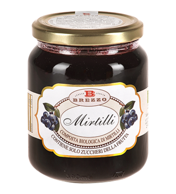 BREZZO COMPOSTA MIRTILLI BIO