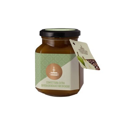 Fiasconaro CONFETTURA EXTRA DI PERA DI SICILIA E FAVE DI CACAO