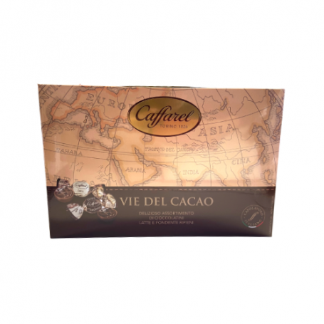 Caffarel Vie del Cacao Cioccolatini Latte e Fondente Ripieni