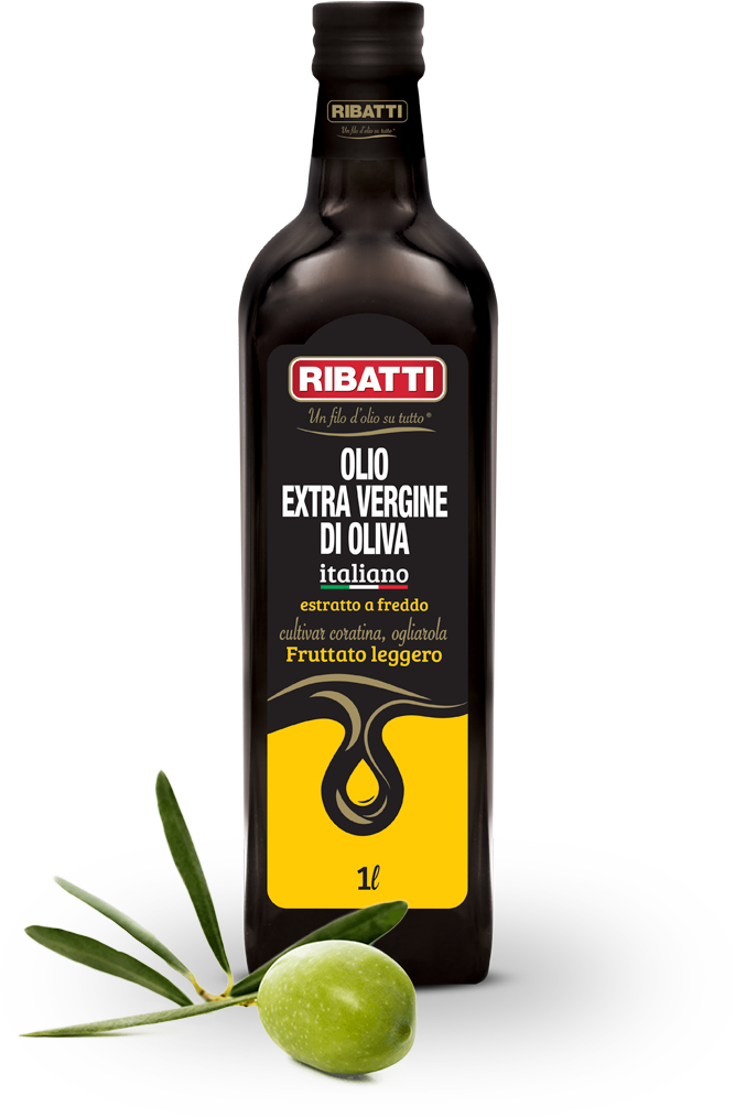Ribatti Olio EXTRAVERGINE di OLIVA FRUTTATO LEGGERO