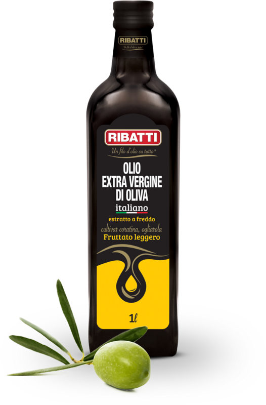 Ribatti Olio EXTRAVERGINE di OLIVA FRUTTATO LEGGERO