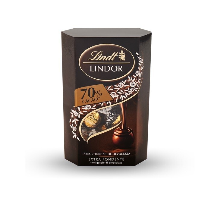 Lindor Cornet 70% cacao 200g