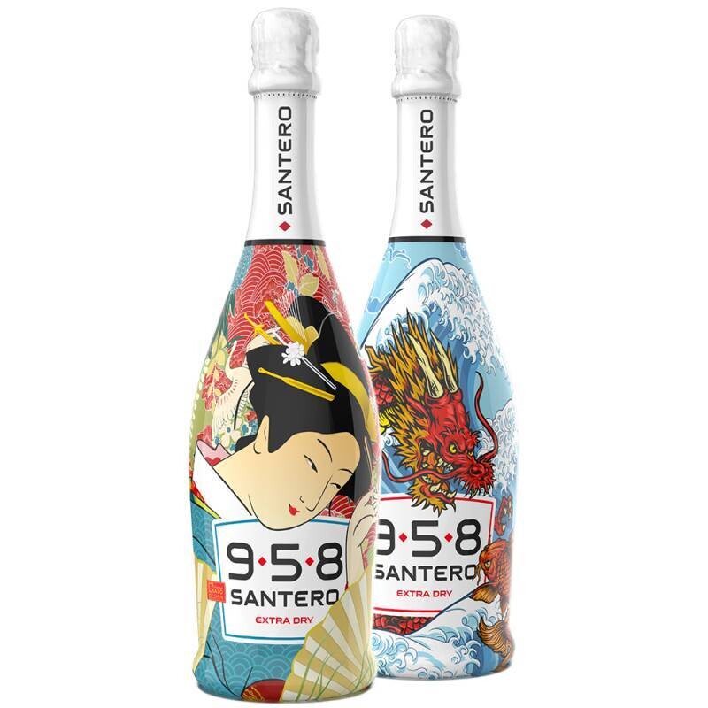 Santero Extra Dry  Cuvée 958 Malo Design