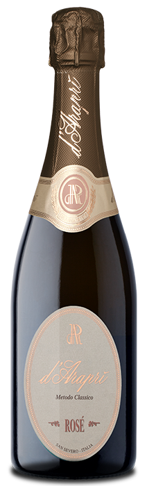 D&#39;araprì Brut Rosè Metodo Classico