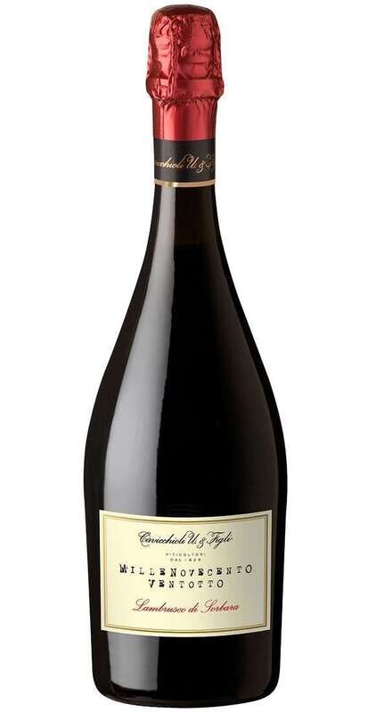 CAVICCHIOLI MILLENOVECENTOVENTOTTO Lambrusco di SORBARA DOC Secco