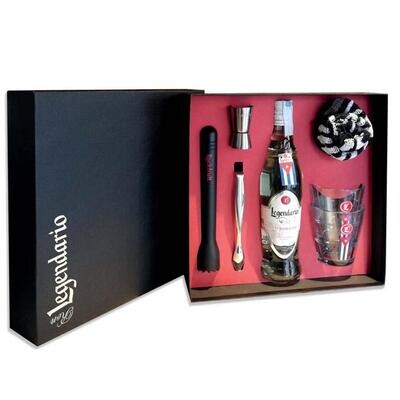 RUM LEGENDARIO ANEJO BLANCO 5 ANNI 70 CL CONFEZIONE PROFESSIONAL MIX